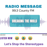 Radio ad Breaking the Mold